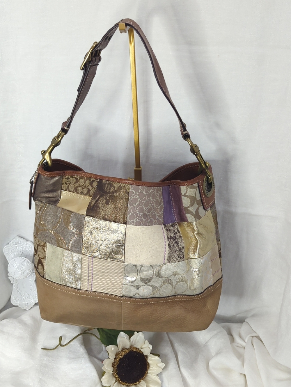 Coach Y2K Patchwork Shoulder Bag - Picture 5 of 10